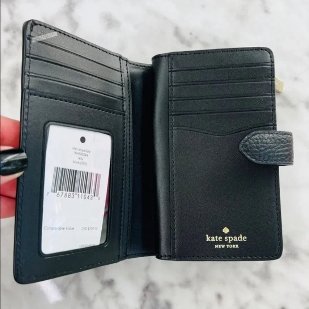 Kate Spade Leila Medium Compact Bifold Wallet
